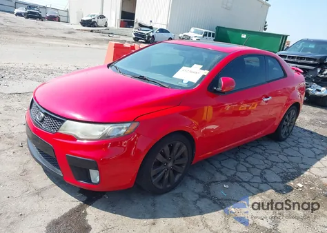 2013 Kia Forte Koup Sx z USA, uszkodzony, nr VIN KNAFW6A37D5651863